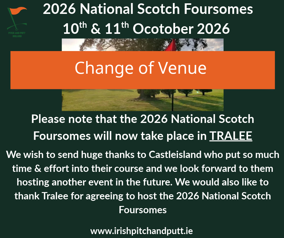 ***Important Notice *** Change of Venue***