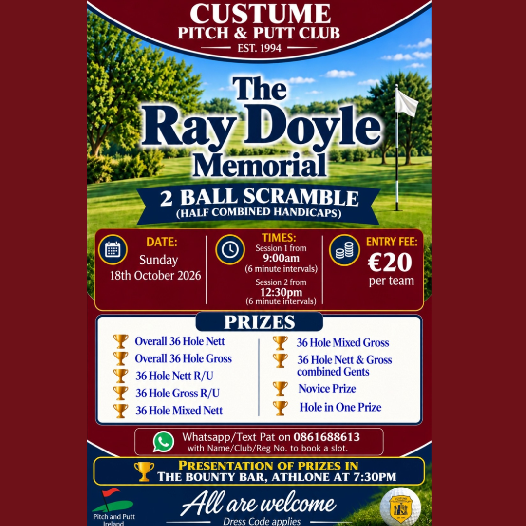 Ray Doyle Memorial - Custume