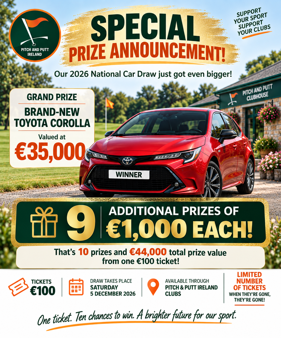 SPECIAL PRIZE ANNOUNCEMENT!