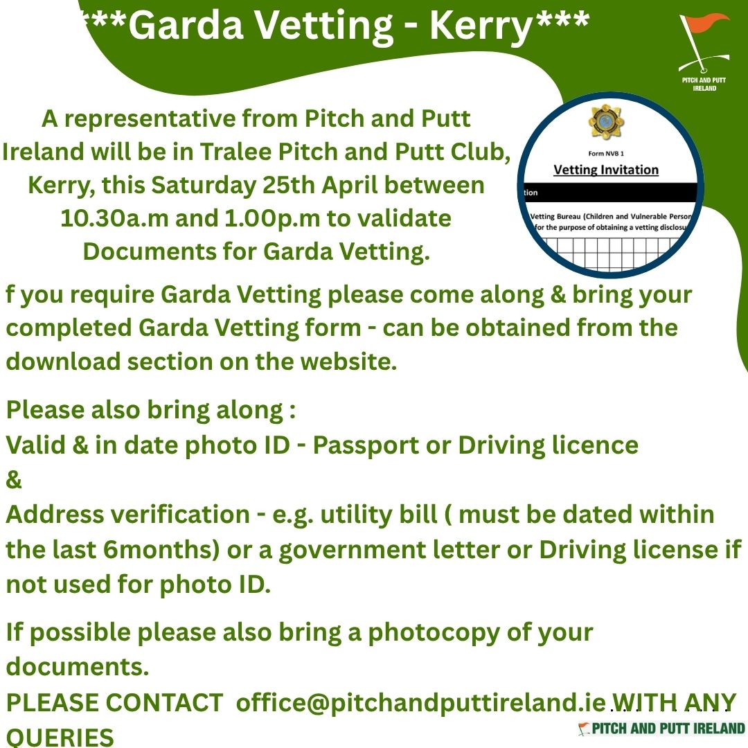 Garda Vetting - Kerry image