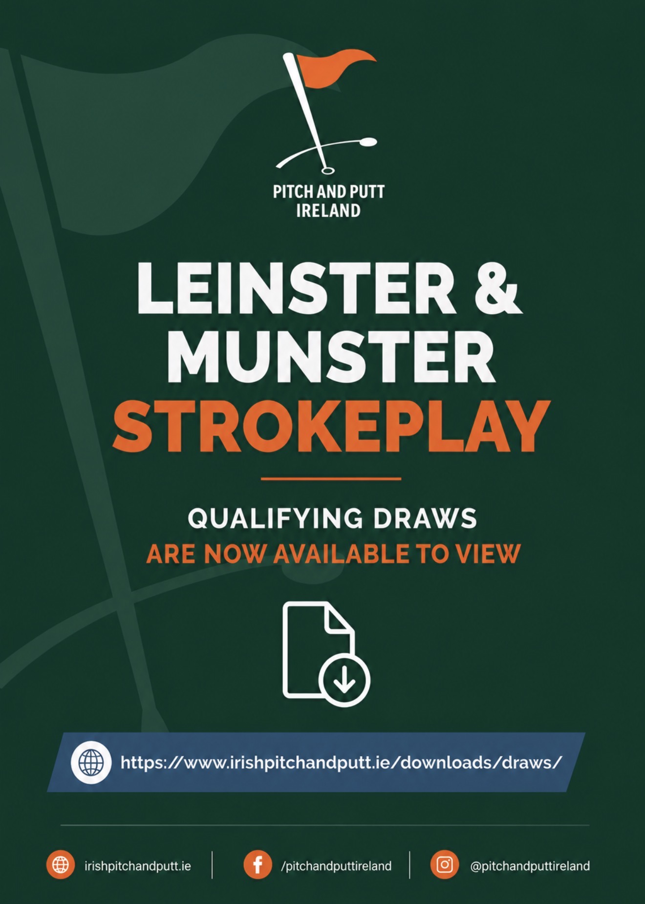 Leinster & Munster Strokeplay draws