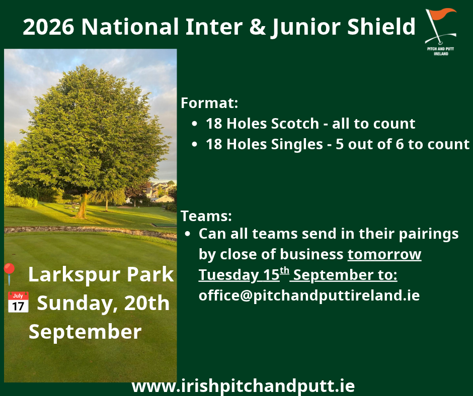 2026 National Inter & Junior Shield