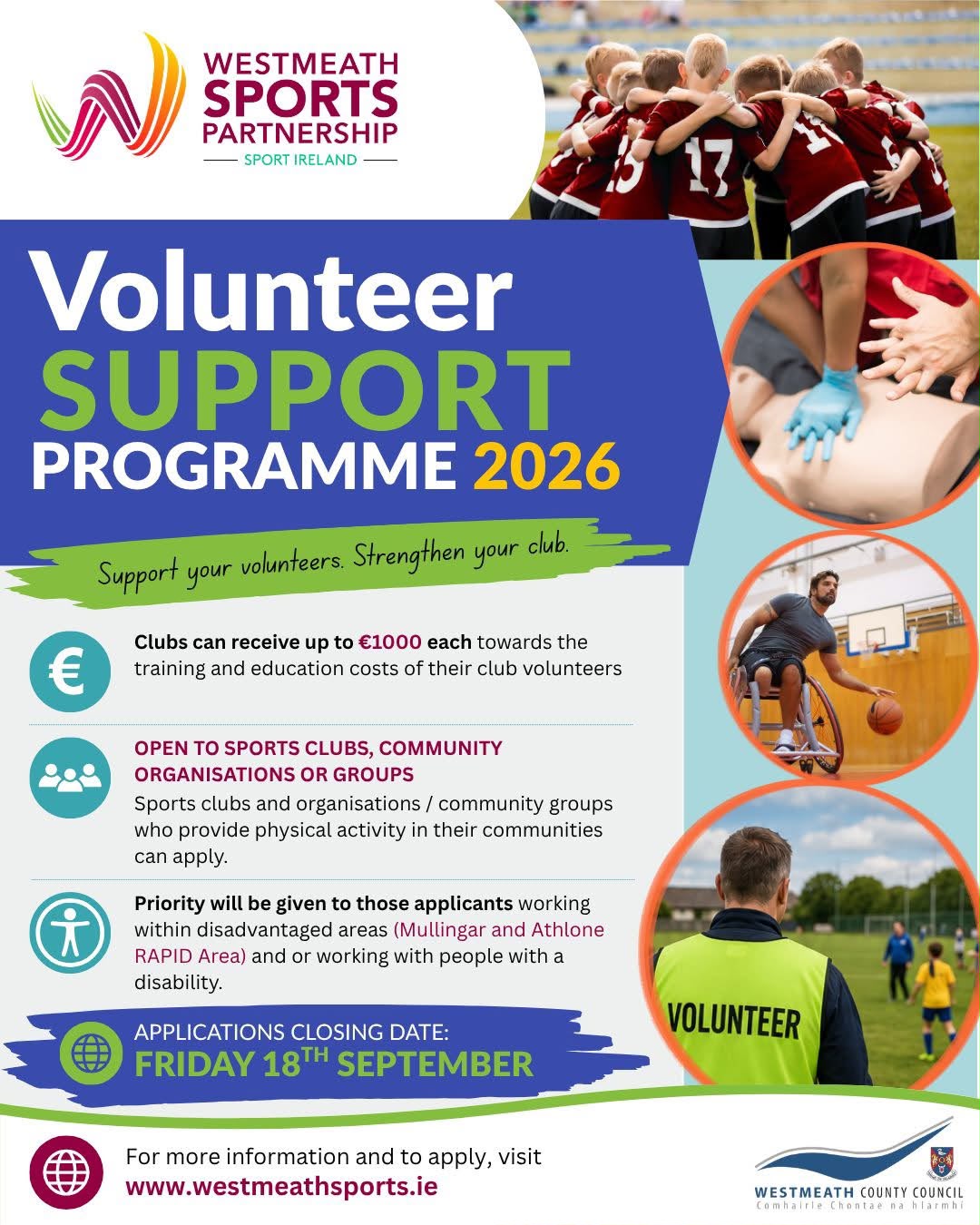 Westmeath Volunteer Support Program
