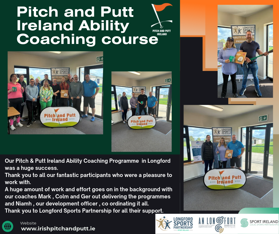 Pitch and Putt Ireland Ability Coaching Programme