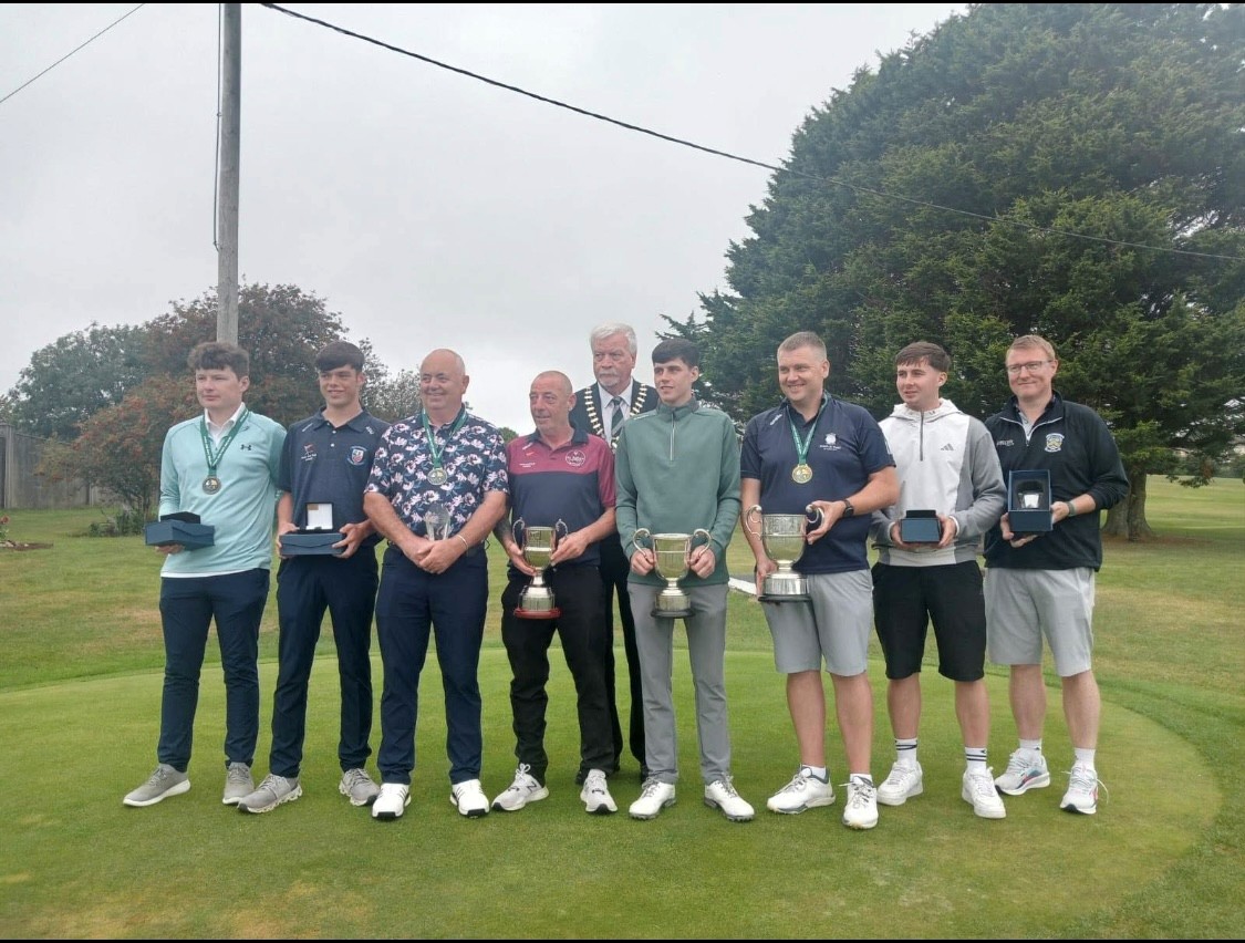 2025 Gents National Strokeplay Winners & runners up image
