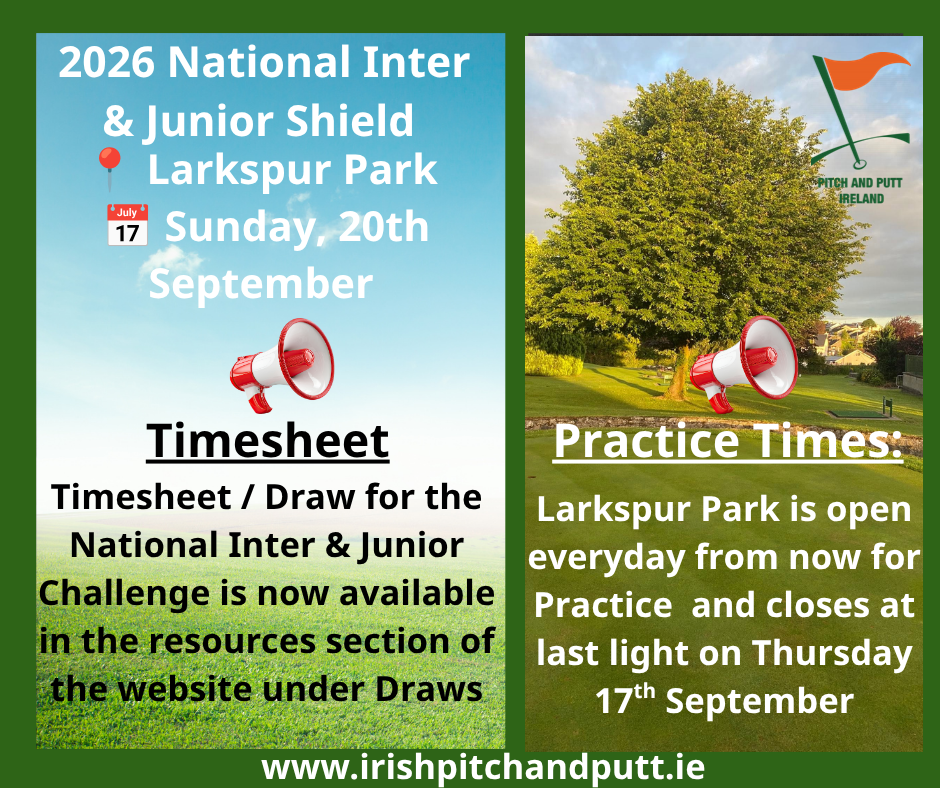 2026 National Inter & Junior Shield - Timesheet/Draw