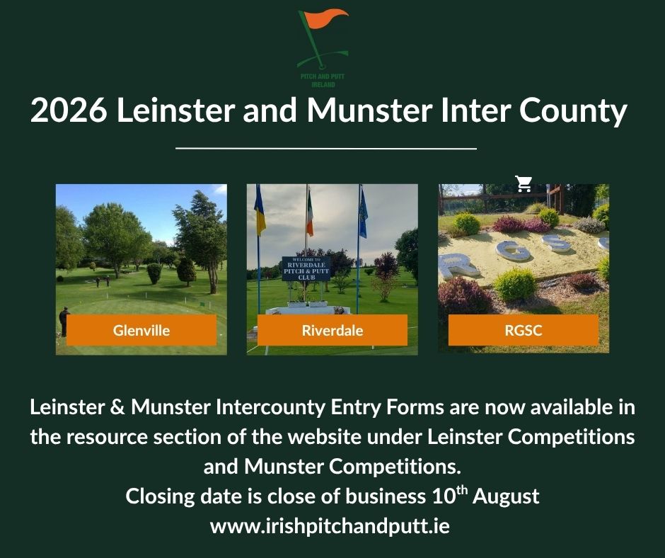 2026 Leinster and Munster Intercounty Entry Forms
