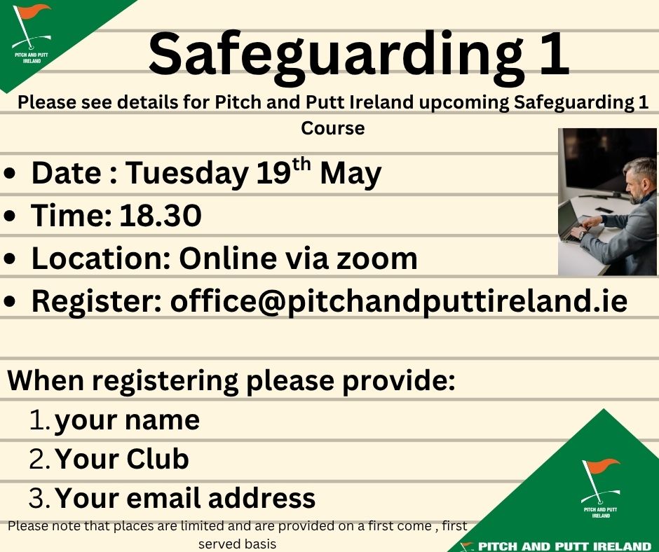 Safeguarding 1 - 19th May via Zoom