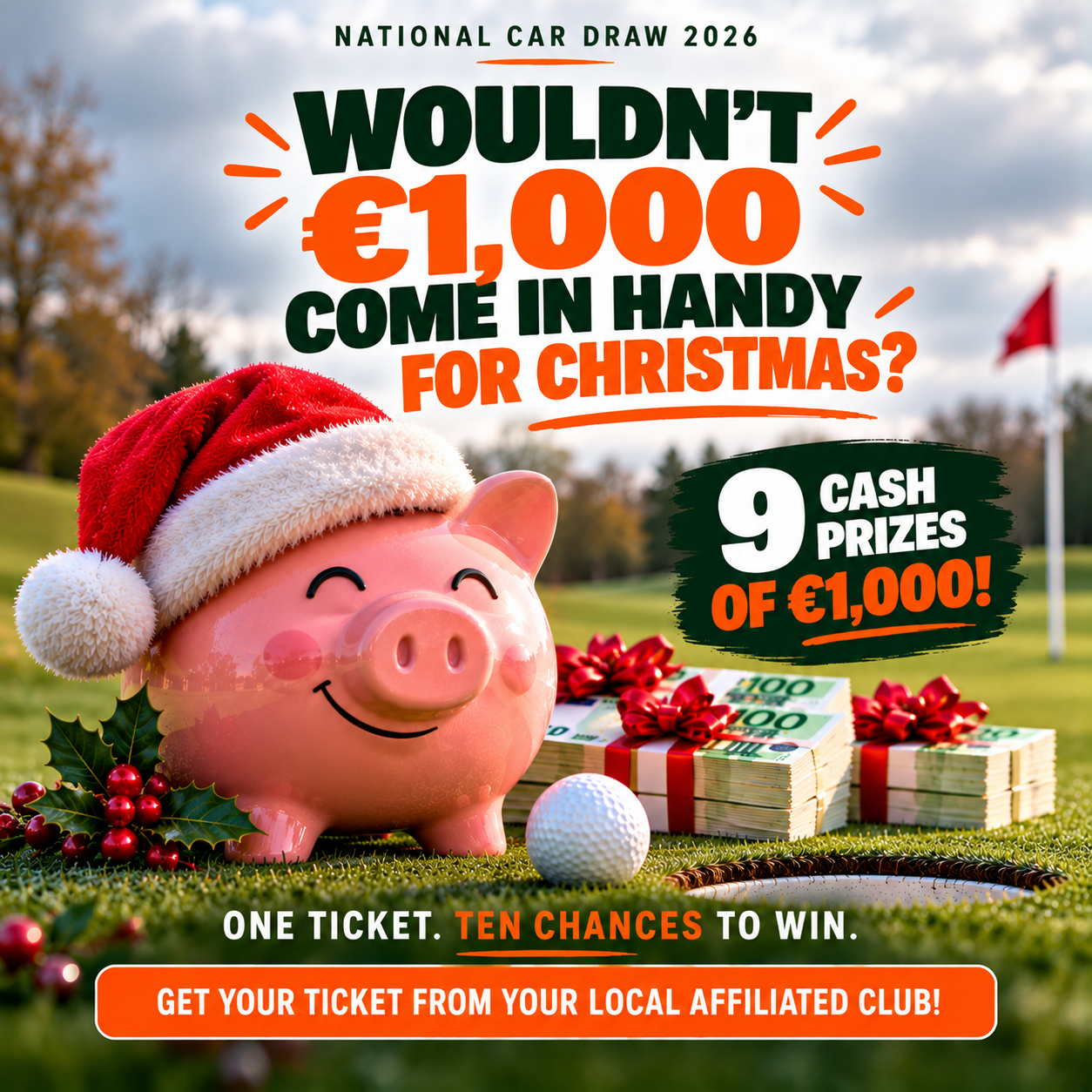 Wouldn't €1,000 Come in Handy for Christmas? 🎄