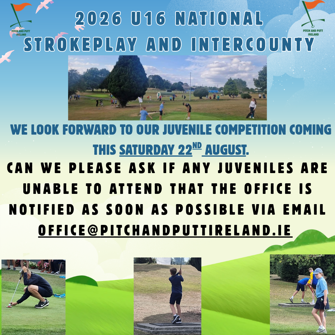 2026 U16 National Strokeplay & Intercounty