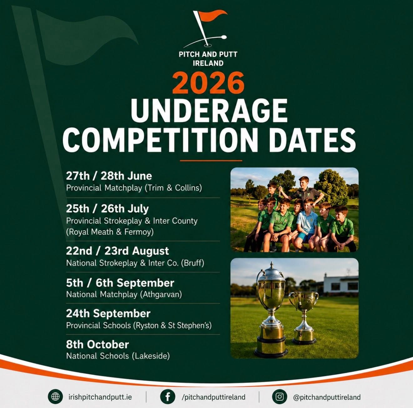 UNDERAGE COMPETITIONS 2026