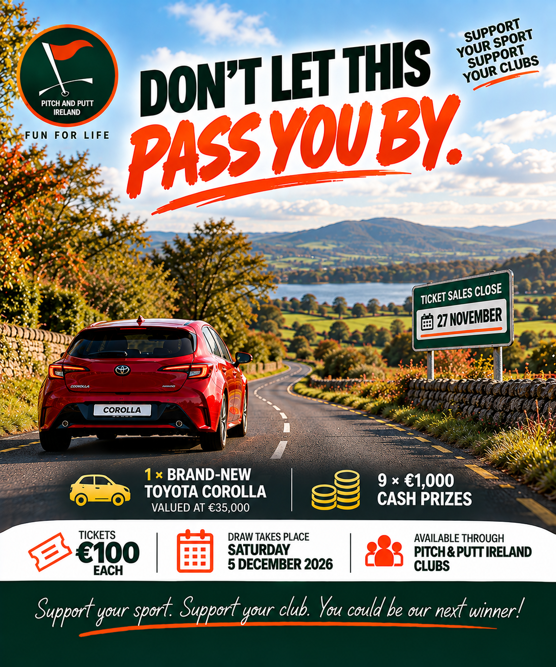 Don’t Let This Pass You By – Ticket Sales Close 27 November