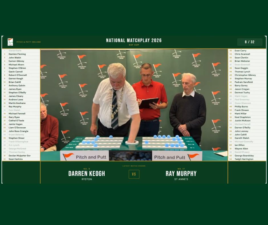 2026 National Matchplay Draw