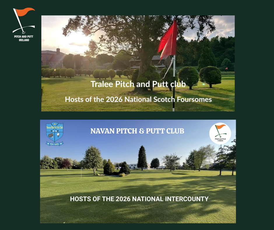 Entries for the National Scotch Foursomes & National Intercounty