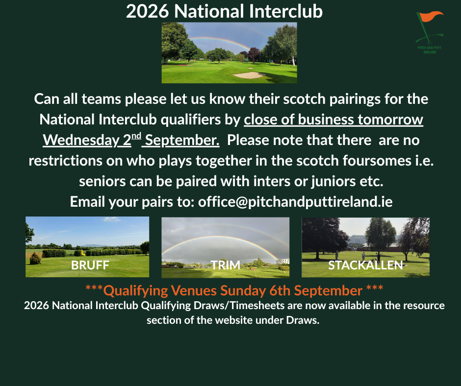 2026 National Interclub - Scotch Pairs