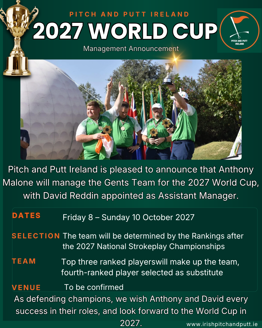 2027 World Cup Announcement